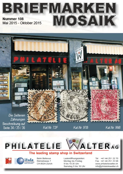 Titelseite Briefmarken-Mosaik Nummer 108