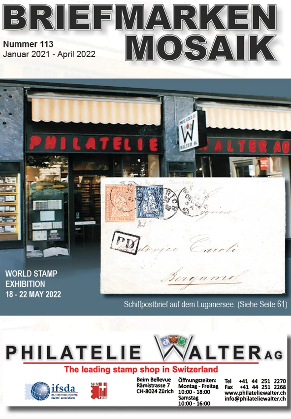 Titelseite Briefmarken-Mosaik Nummer 113